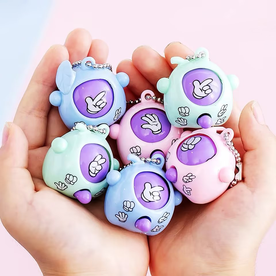 Baby Products You Need - 1/5/10 Pz Mini Pop Rock-paper-sissor Portachiavi