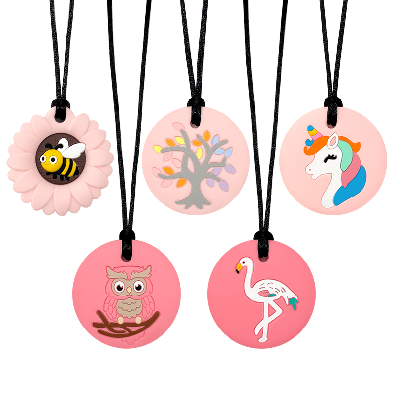 Baby Products You Need - 1/6 Pezzi Collana da Masticare in