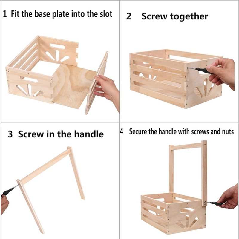 Cesto regalo in legno per baby - Baby Products Gift Baskets recensione e prezzo
