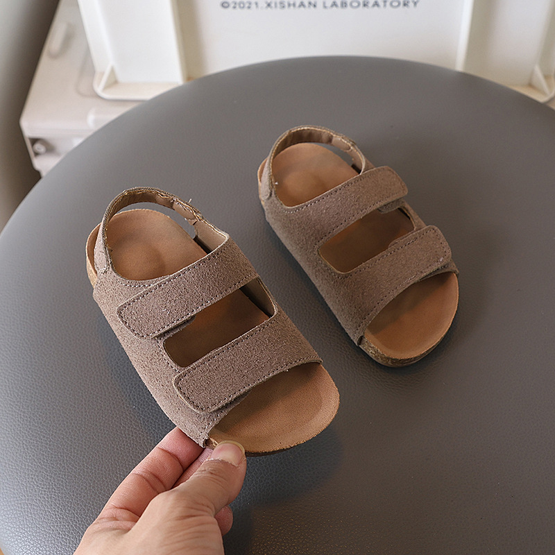 Sandali in pelle scamosciata p - Baby Products Brand recensione e prezzo