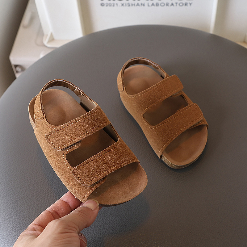 Sandali in pelle scamosciata p - Baby Products Brand recensione e prezzo