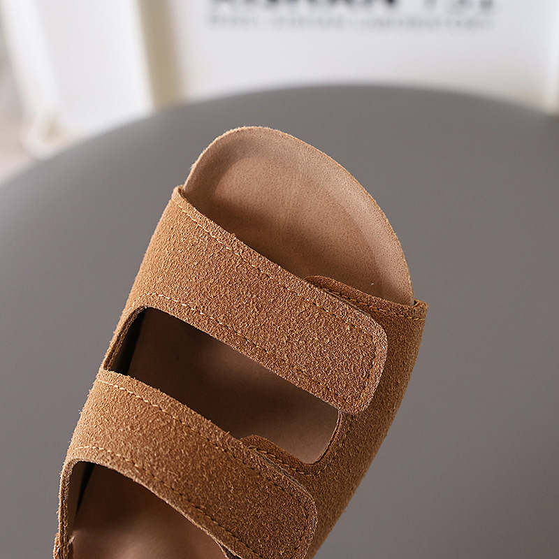 Sandali in pelle scamosciata p - Baby Products Brand recensione e prezzo